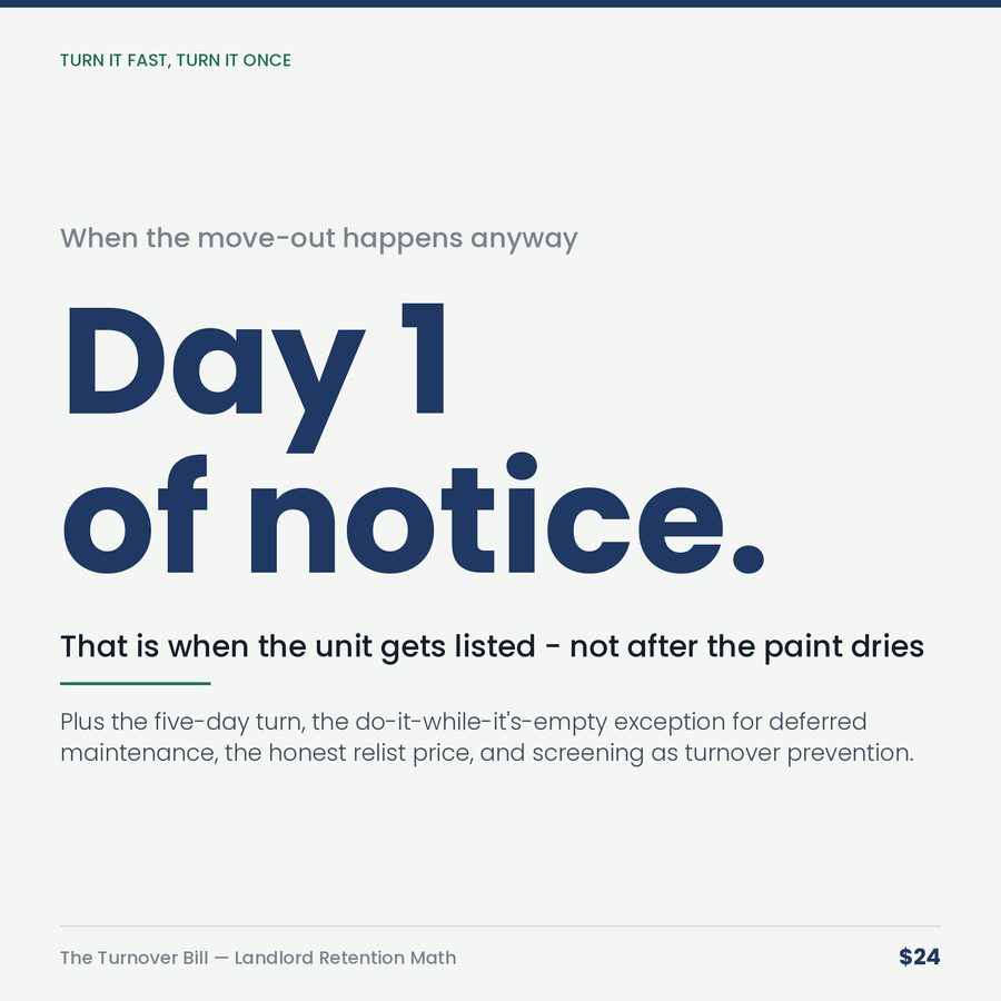 The Turnover Bill: Tenant Turnover Cost & Retention Math — stat