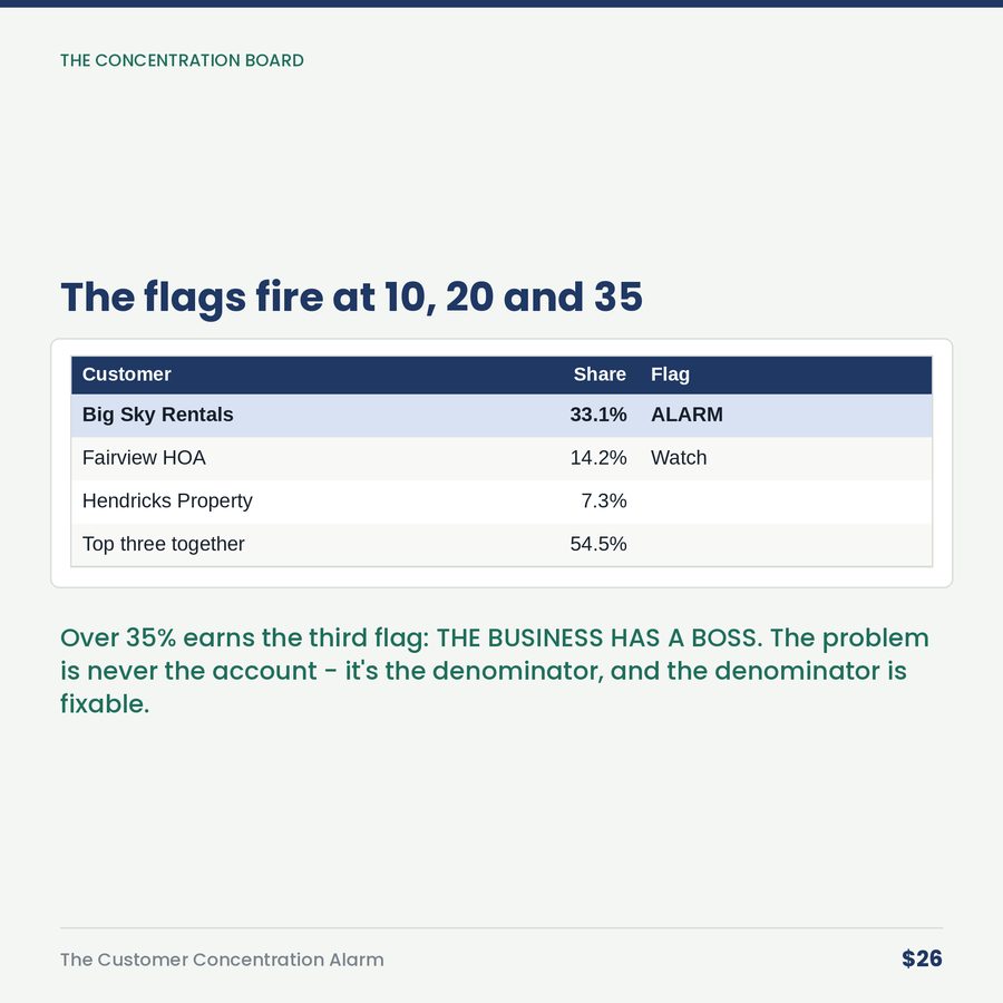 The Customer Concentration Alarm: When Your Best Customer Is Your Biggest Risk — table